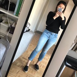 American Eagle Low Rise Jeans Blue 0 XS Short